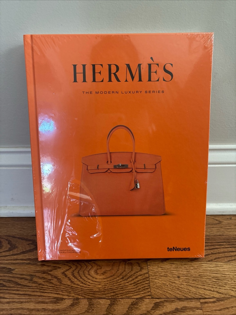 Hermès Modern Luxury Bright Orange Hardcover Coffee Table Book